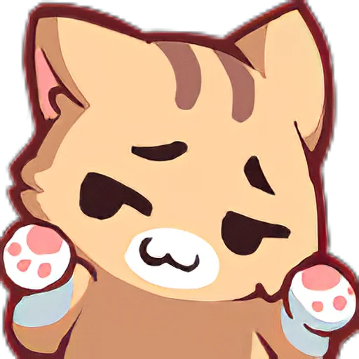 nKo Cat sticker 5