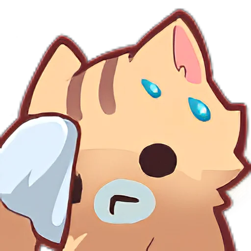 nKo Cat sticker 9