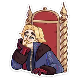 Боярин Кашкин Прасковья Мышкина sticker 12