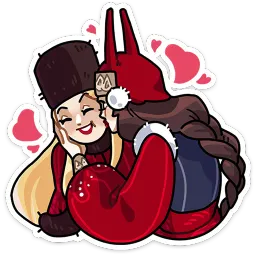 Боярыня Злослава Прасковья Мышкина sticker 11