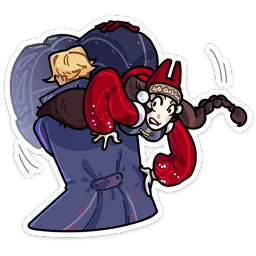 Боярыня Злослава Прасковья Мышкина sticker 12