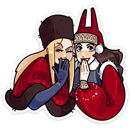 Боярыня Злослава Прасковья Мышкина sticker 3