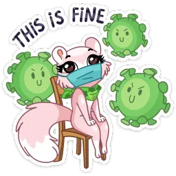 Розовая Нура Telegram sticker pack