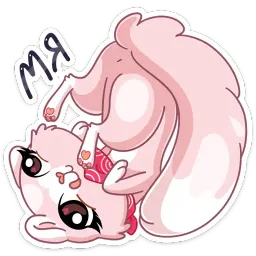 Розовая Нура sticker 12
