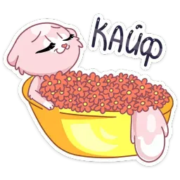 Розовая Нура sticker 8