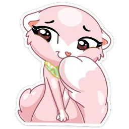 Розовая Нура sticker 10