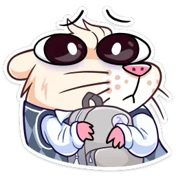 Нутри в школе Ирина Брэдкэт sticker 8