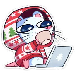 Снежная Нутри sticker 9