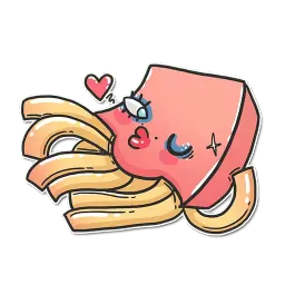 Осьминог-фри sticker 2