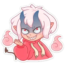 Они-тян sticker 3