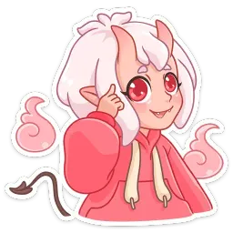 Они-тян sticker 4