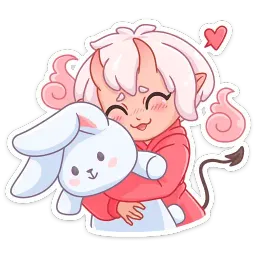 Они-тян sticker 7