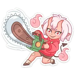Они-тян sticker 8