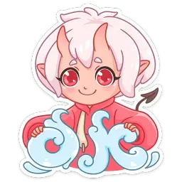 Они-тян sticker 9