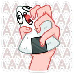 Онигири-сан Telegram sticker pack