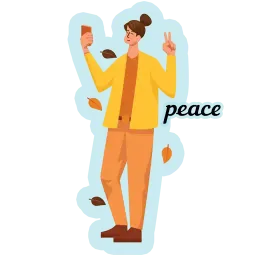 Осенние оттенки sticker 2