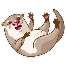Выдра Йохан sticker 2