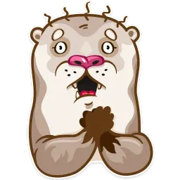 Выдра Йохан sticker 12