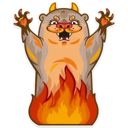 Выдра Йохан sticker 7