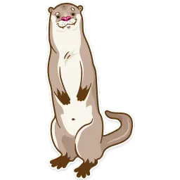 Выдра Йохан sticker 10