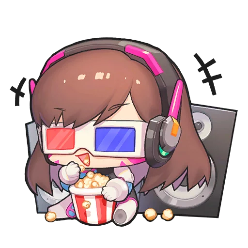 Overwatch graffiti sticker 6