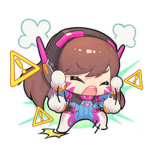 Overwatch graffiti sticker 9