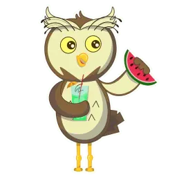 Owl sticker 2