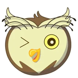 Owl sticker 12