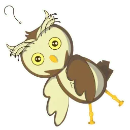 Owl sticker 3