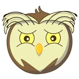 Owl sticker 5