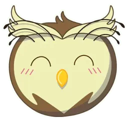 Owl sticker 10