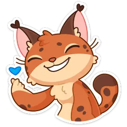 Рысёнок Озончик Telegram sticker pack