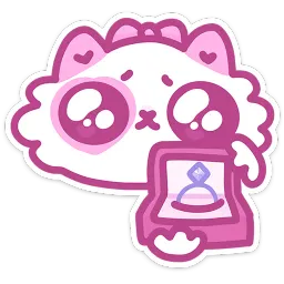 Кошечка Смешнявка sticker 12
