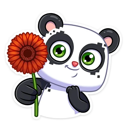 Панда Куару sticker 11