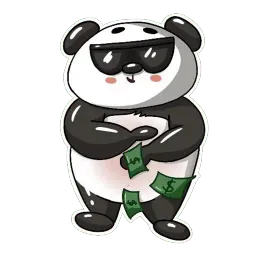 Панда Билли sticker 11