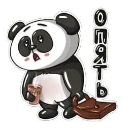 Панда Билли sticker 8