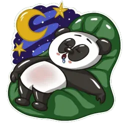 Панда Билли sticker 9