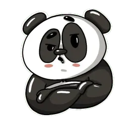 Панда Билли sticker 10