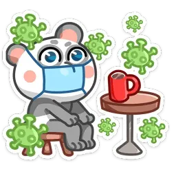 Панда Мия sticker 5