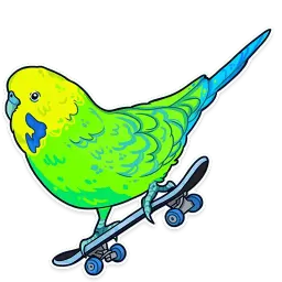 Папуги sticker 11