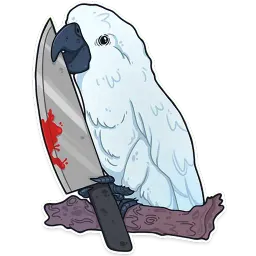 Папуги sticker 9
