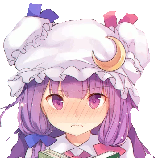 Patchouli Knowledge Telegram sticker pack