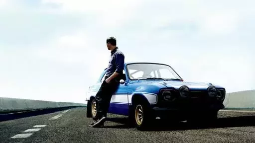 paul walker sticker 2