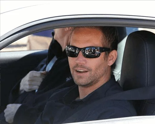 paul walker sticker 11