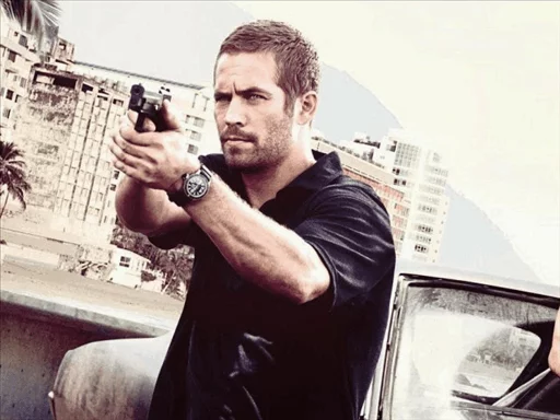 paul walker sticker 15