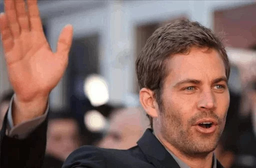 paul walker sticker 19