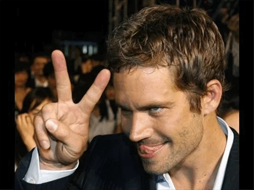 paul walker sticker 20