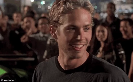 paul walker sticker 9