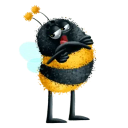 Пчелка Бзз sticker 6