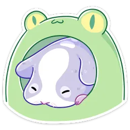 Пич sticker 8